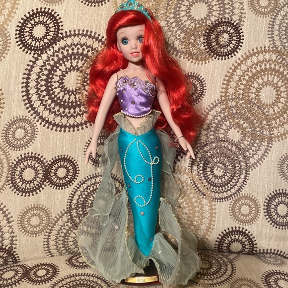 Disney Toys Disney Brass Key Ariel Little Mermaid Porcelain Princess 25th Ann Edition Poshmark
